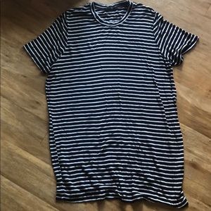 Striped t shirt dress